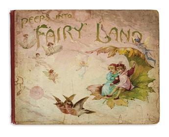 (CHILDRENS LITERATURE.) WEATHERLY, F. E. Peeps into Fairy Land. A Panorama Picture Book of Fairy Stories.